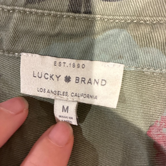 Lucky Brand Denim Print Jacket - Picture 3 of 3